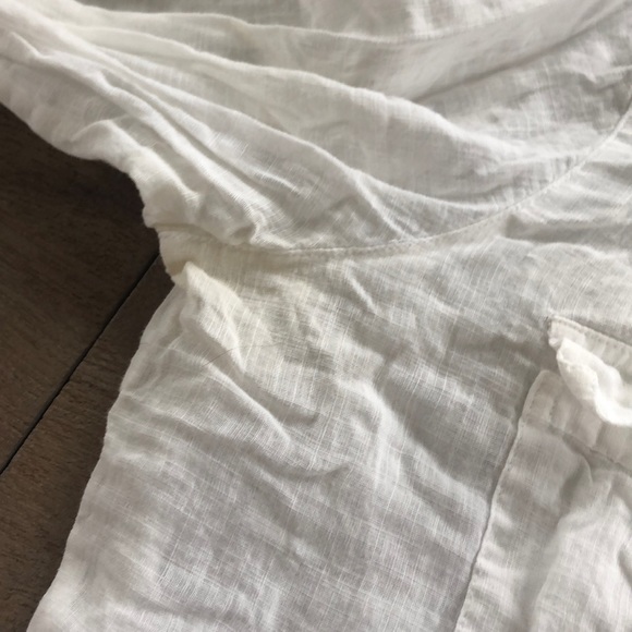 J crew linen button down - Picture 6 of 8